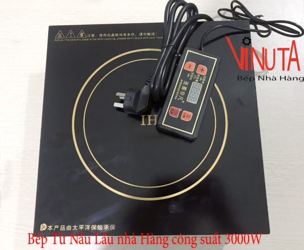Bếp từ lẩu nhà hàng, bếp từ đơn âm bàn chuyên dùng nấu lẩu nhà hàng - quán ăn