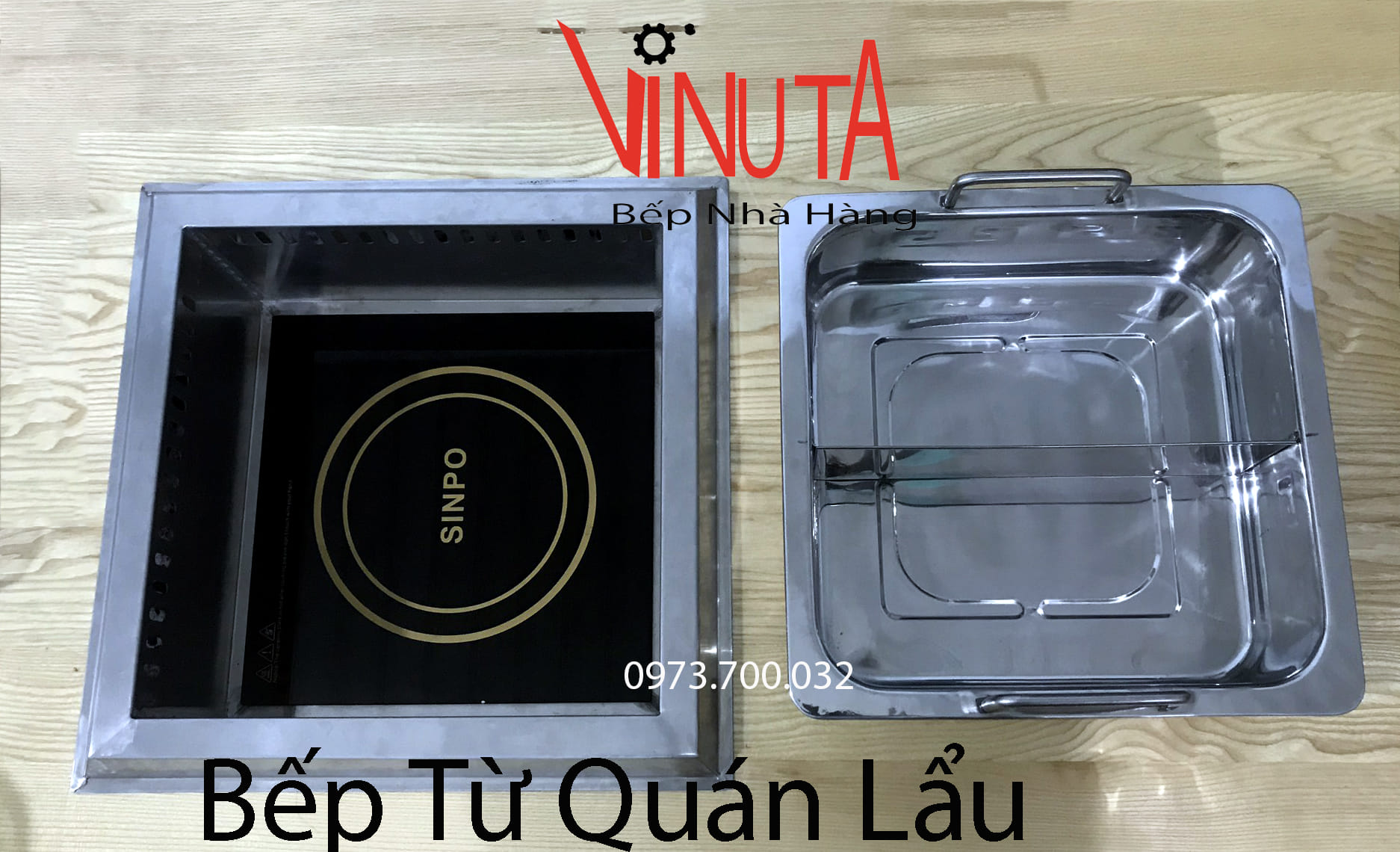 bếp từ quán lẩu