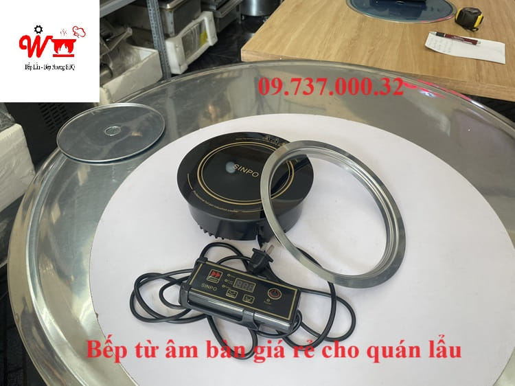 bếp từ quán lẩu giá rẻ