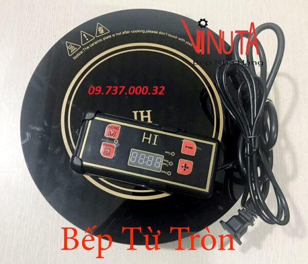 Bếp từ âm bàn 1200W, Bếp lẩu tròn IH, Bếp từ đơn âm bàn cho 4 người - Ảnh 5