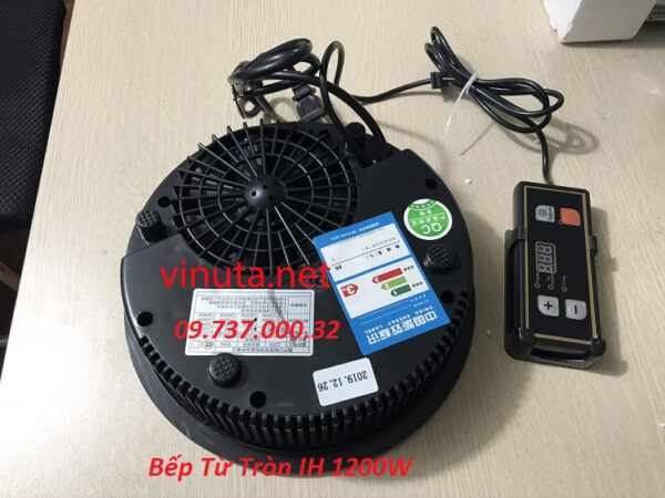 Bếp từ âm bàn 1200W, Bếp lẩu tròn IH, Bếp từ đơn âm bàn cho 4 người - Ảnh 6