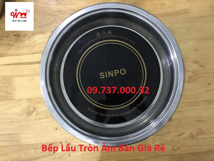 bếp từ lẩu âm bàn giá rẻ