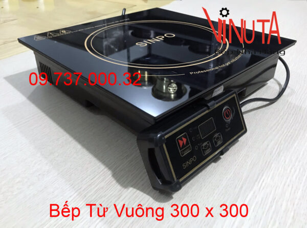Bếp từ đơn nhà hàng, bếp từ sinpo vuông 2000w âm bàn chuyên nấu lẩu - Ảnh 7
