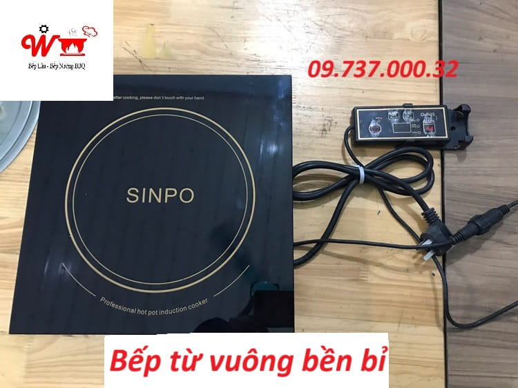 bếp từ vuông bền bỉ