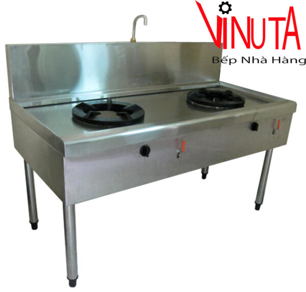 Bếp xào đôi công nghiệp, bếp á đôi họng xòe cho nhà hàng, quán ăn - Ảnh 6