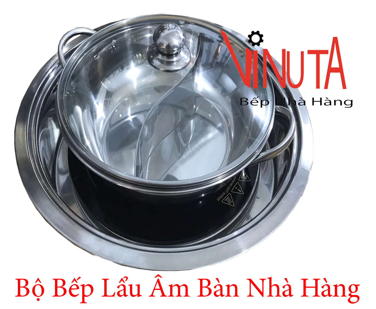 bộ bếp lẩu âm bàn nhà hàng ở đồng nai