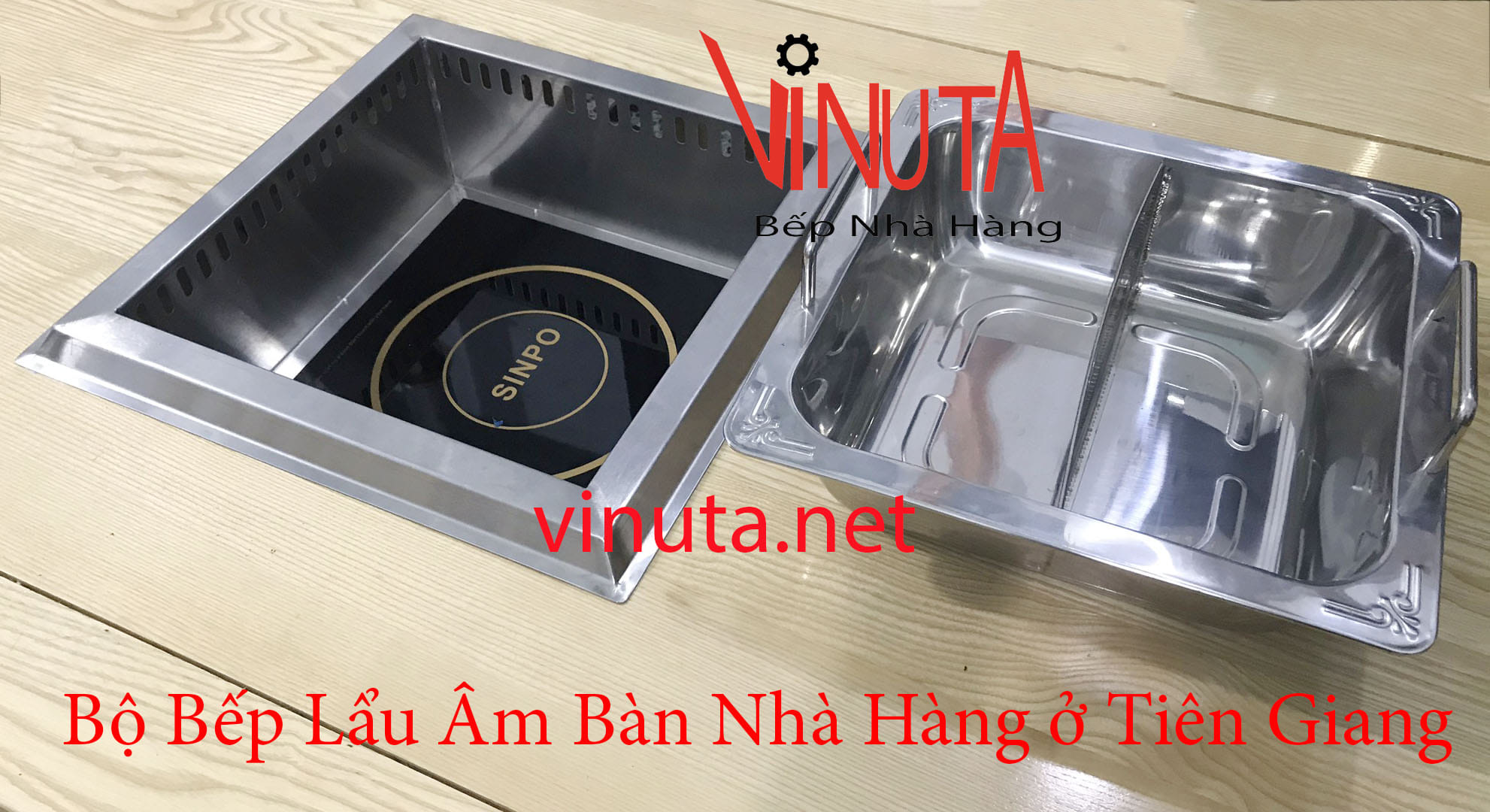 bộ bếp lẩu âm bàn ở tiền giang
