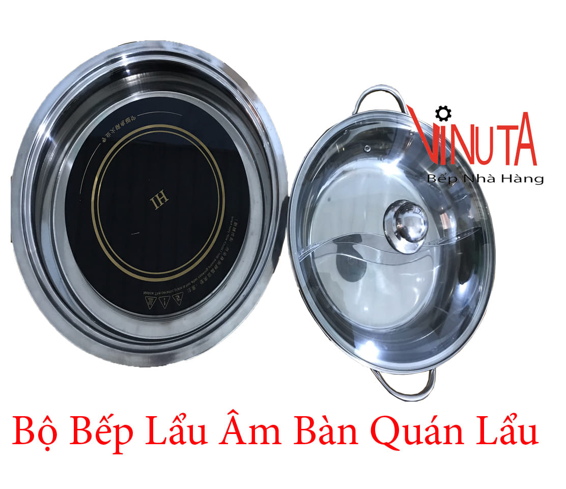 bộ bếp lẩu âm bàn quán lẩu ở cần thơ