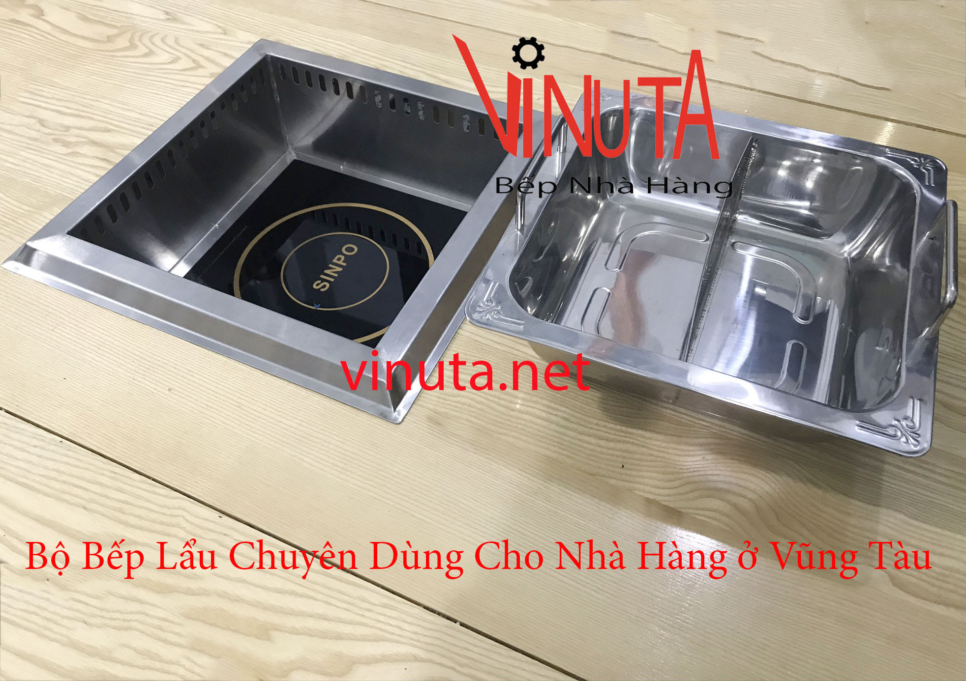 bộ bếp lẩu chuyên dùng cho nhà hàng ở vũng tàu