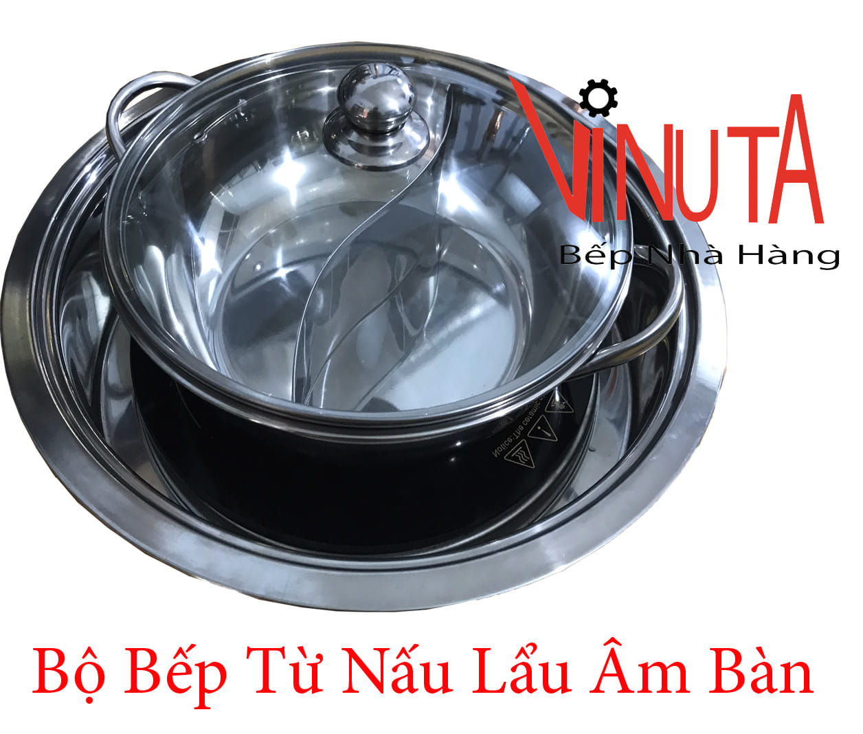 bộ bếp từ nấu lẩu âm bàn