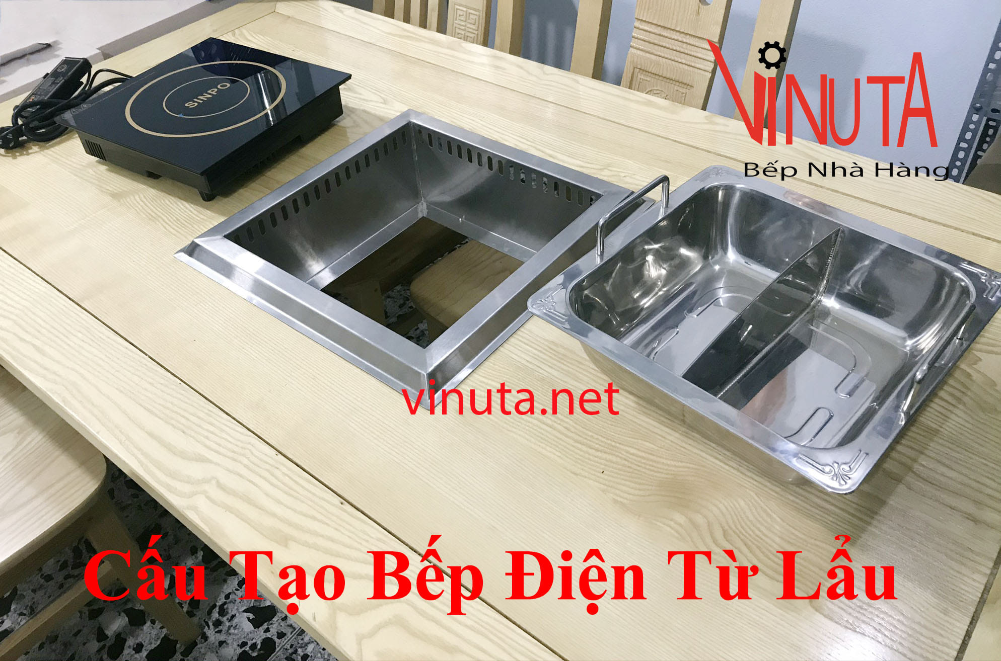 cấu tạo bếp điện từ lẩu