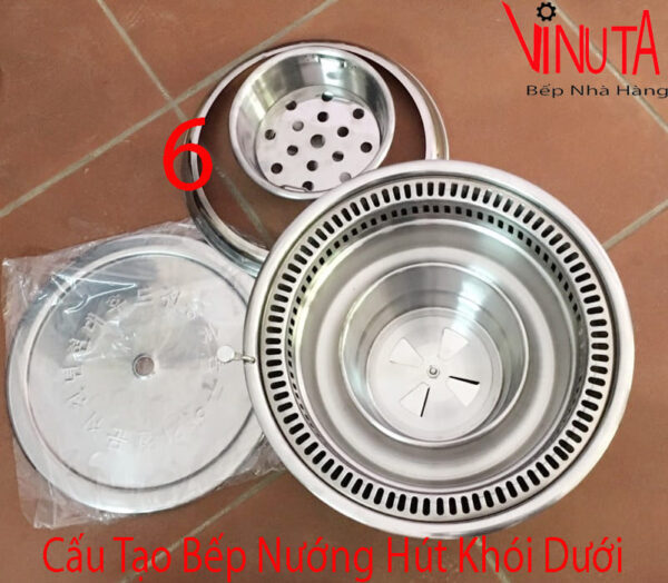 Bếp Nướng Âm Bàn Hút Âm - Ảnh 13