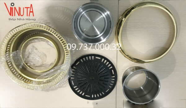 Bếp Nướng Than Hoa Hút Khói Âm - Ảnh 5