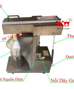 Alternative view of Máy mồi than siêu tốc, máy đốt than bằng gas dùng cho bếp lẩu nướng BBQ