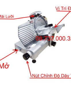 Alternative view of máy thái thịt đông lạnh | máy cắt thịt bò, heo ( lợn ) ăn lẩu - nướng giá rẻ, uy tín.