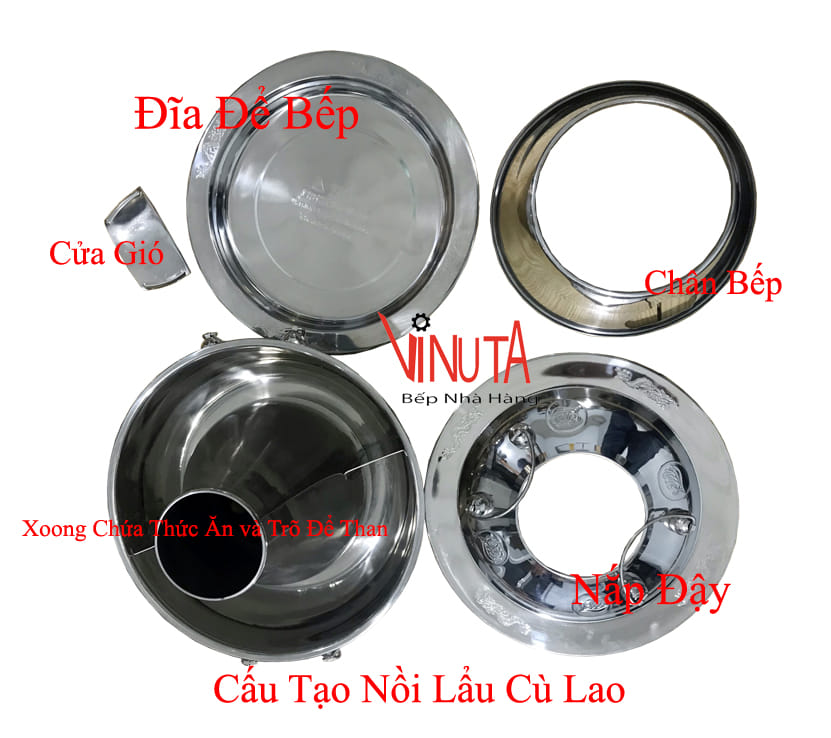 cấu tạo nồi lẩu cù lao