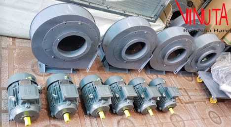 cấu tạo quạt hút khói ly tâm