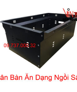 Alternative view of Chân bàn ăn ngồi bệt kiểu hàn quốc, chân bàn ăn lẩu nướng thấp giá rẻ