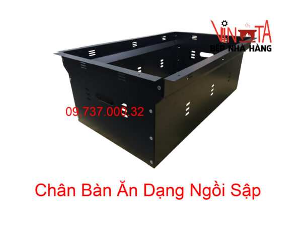 Chân bàn ăn ngồi bệt kiểu hàn quốc, chân bàn ăn lẩu nướng thấp giá rẻ - Ảnh 2