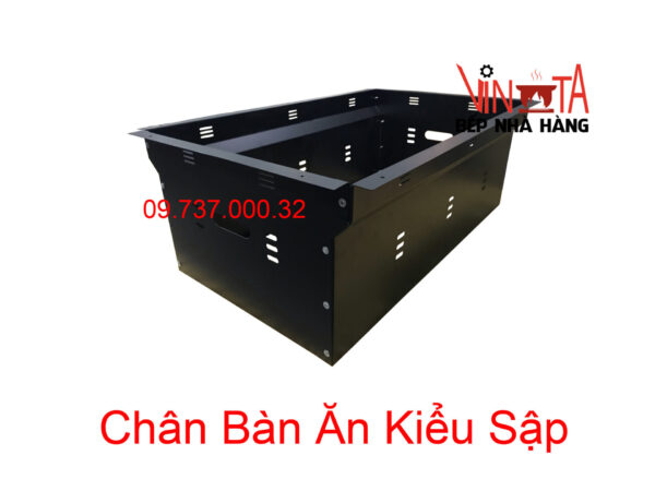 chân bàn ngồi bệt , chân bàn ăn thấp kiểu ngồi sập dùng ăn lẩu - nướng giá rẻ - Ảnh 6