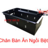 chân bàn ngồi bệt , chân bàn ăn thấp kiểu ngồi sập dùng ăn lẩu - nướng giá rẻ