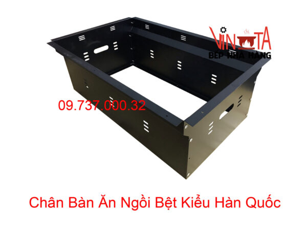 chân bàn ngồi bệt , chân bàn ăn thấp kiểu ngồi sập dùng ăn lẩu - nướng giá rẻ - Ảnh 7