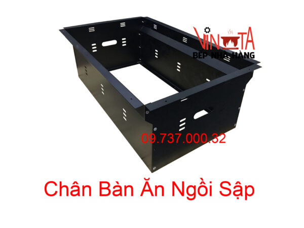 Chân bàn ăn ngồi bệt kiểu hàn quốc, chân bàn ăn lẩu nướng thấp giá rẻ - Ảnh 4