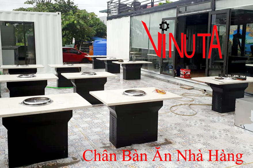 chân bàn ăn nhà hàng