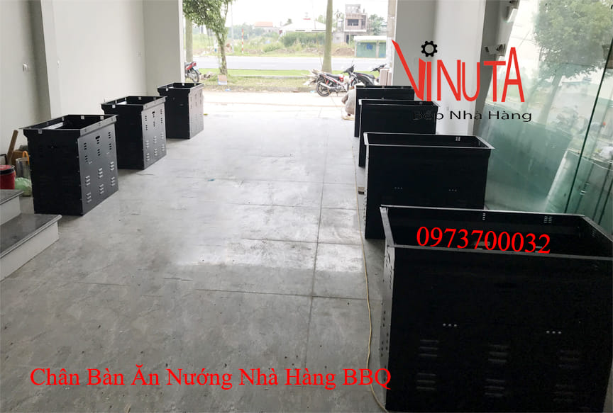 chân bàn ăn nướng nhà hàng bbq