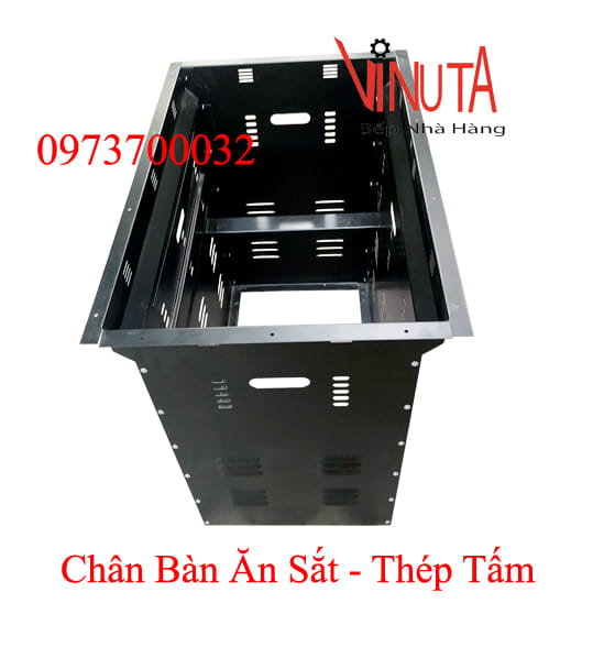 chân bàn ăn sắt thép tấm