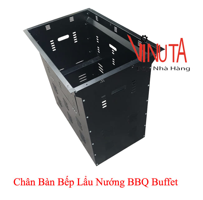 chân bàn bếp lẩu nướng bbq buffet ở bình định