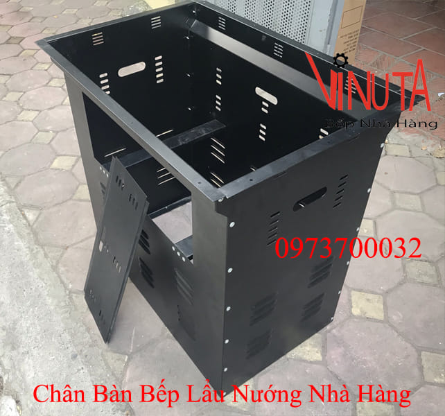 chân bàn ăn bếp lẩu nướng nhà hàng ở bến tre