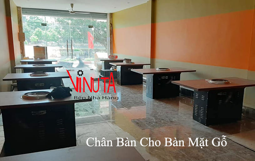 chân bàn cho bàn mặt gỗ ở bà rịa vũng tàu