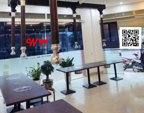Chân bàn sắt phun sơn tĩnh điện, trụ tròn, đẹp dùng cho nhà hàng, cà phê, bar, gia đình.... - Ảnh 7