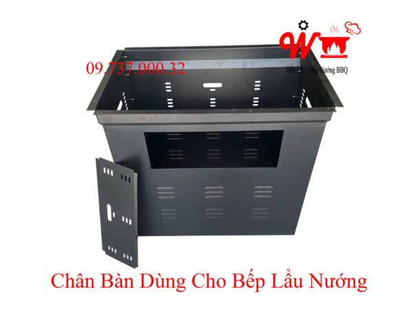 Chân Bàn dùng cho bếp lẩu nướng BBQ Hàn Quốc, chắc chắn, bền, đẹp - Ảnh 7