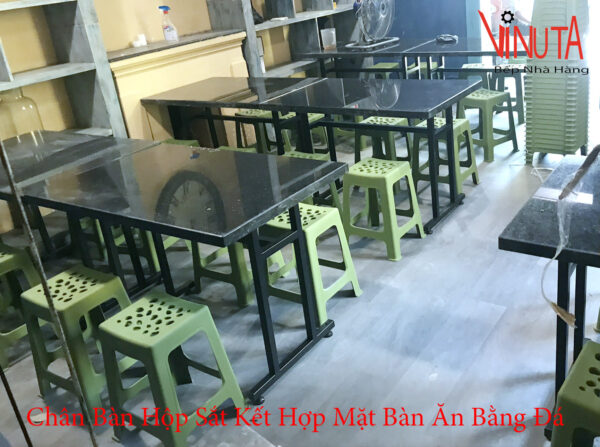 Mua| Mẫu chân bàn ăn bằng sắt hộp dùng cho nhà hàng, quán ăn uy tín chất lượng - Ảnh 12