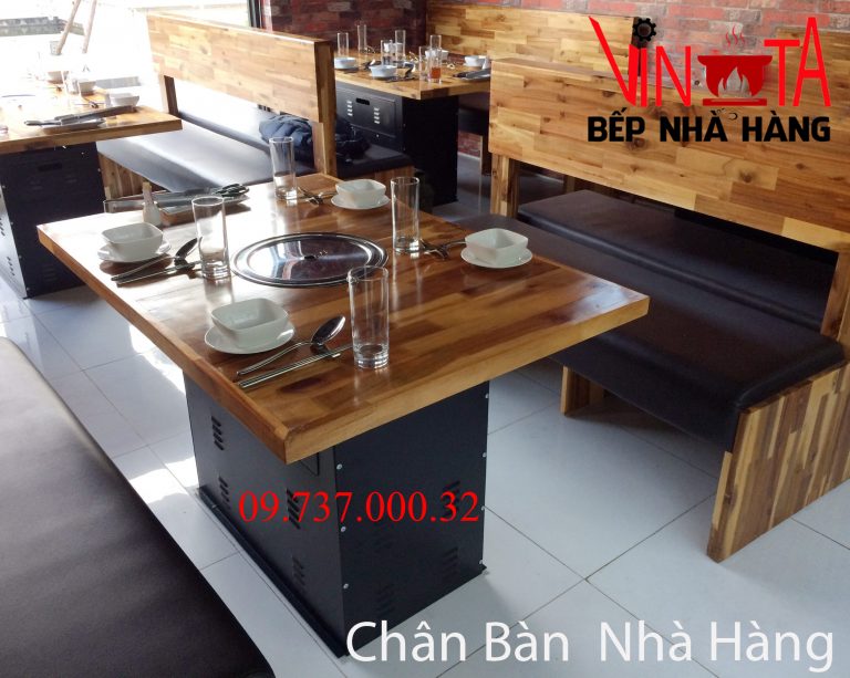 Chân bàn nhà hàng
