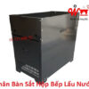 Chân bàn sắt hộp bếp lẩu nướng, hộp chân bàn sắt phun sơn tĩnh điện
