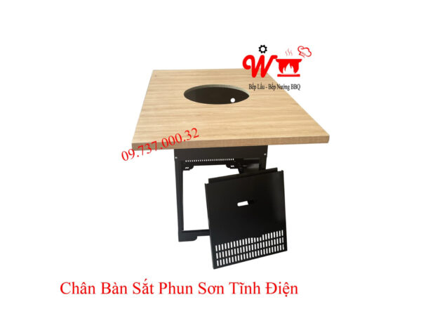 Chân bàn lẩu nướng, chuyên dùng cho bếp lẩu haidilao hotpot đẹp, bền, đẹp - Ảnh 5