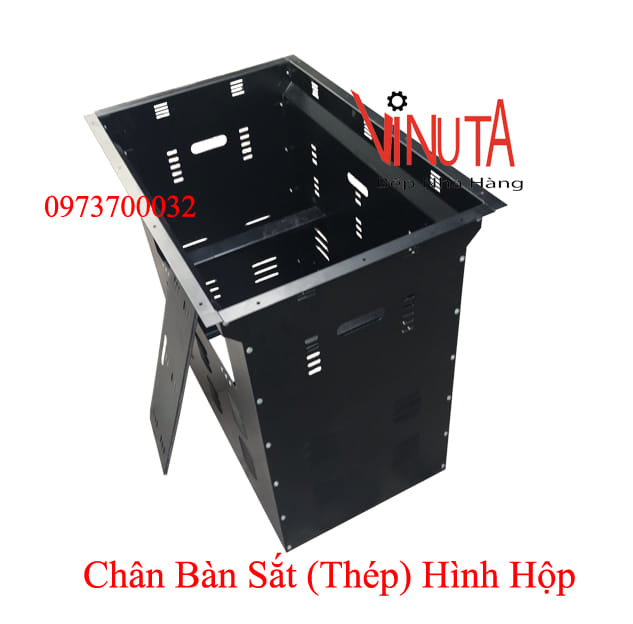 chân bàn sắt-thép hình hộp ở an giang