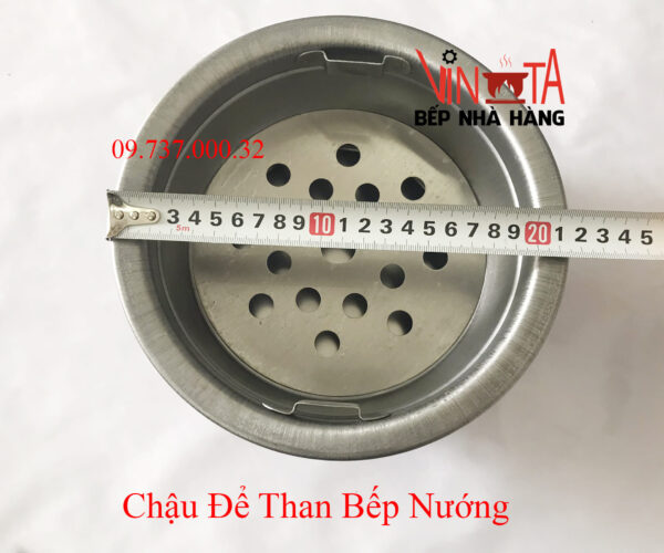 Bầu Than, Bát để than, xô đựng than bếp nướng tại bàn giá rẻ, bền đẹp - Ảnh 5