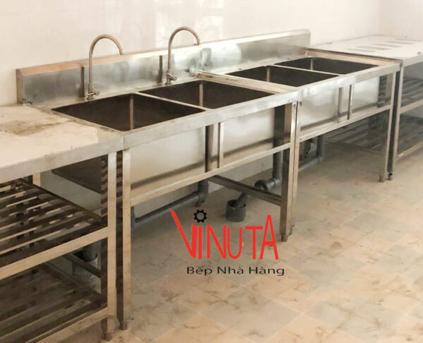 Chậu rửa inox đôi - Ảnh 5