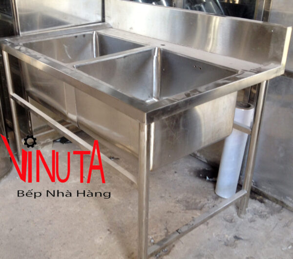 Chậu rửa inox đôi - Ảnh 3