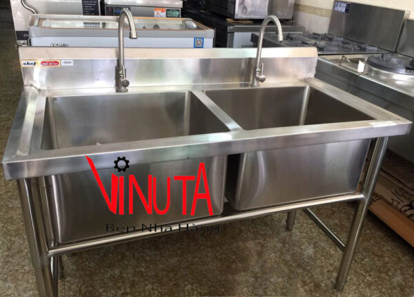 Chậu rửa inox đôi - Ảnh 9