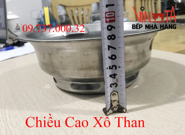 Bát để than bếp nướng than hoa ngoài trời giá rẻ, xô than, chậu đựng than - Ảnh 7