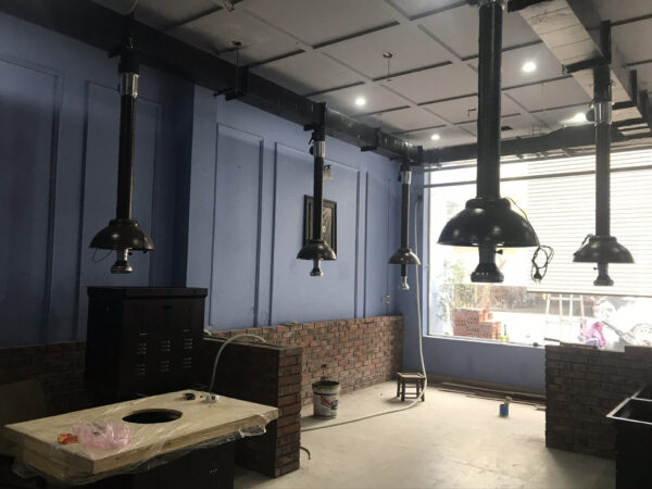 Hệ Thống Bếp Nướng than hoa Hút Dương Nhà Hàng Nướng TP Thanh Hóa - Ảnh 3