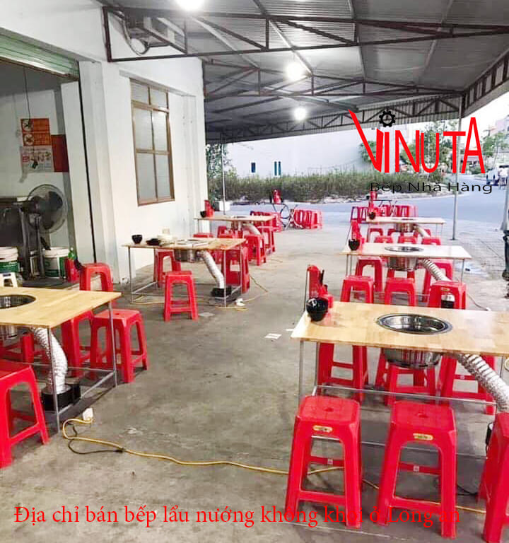 địa chỉ bán bếp lẩu nướng không khói giá rẻ uy tín chất lượng ở long an