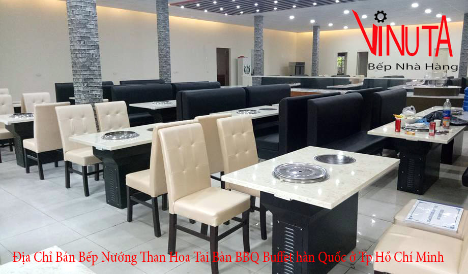 địa chỉ bán bếp nướng than hoa tại bàn bbq buffet hàn quốc ở tp hồ chí minh