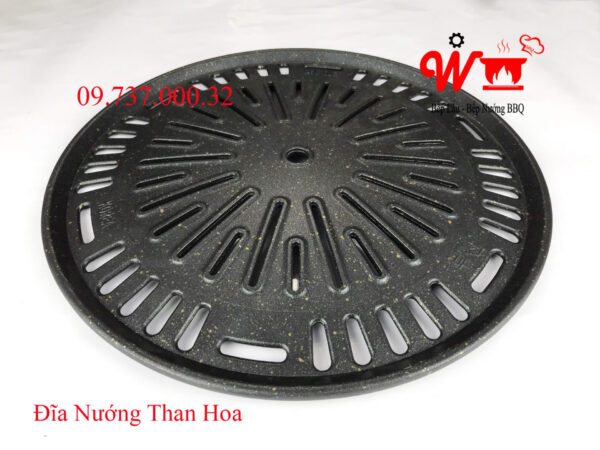 Vỉ nướng than bếp nướng, gogi, đĩa, khay, inox 304, gang chống dính - Ảnh 16