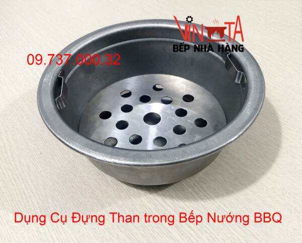 tô than bếp nướng tại bàn, tô đựng than, bát chứa than giá rẻ, dày, bền - Ảnh 7